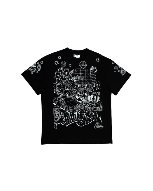 THE ART OF STORYTELLING X RAVANI BLACK TEE