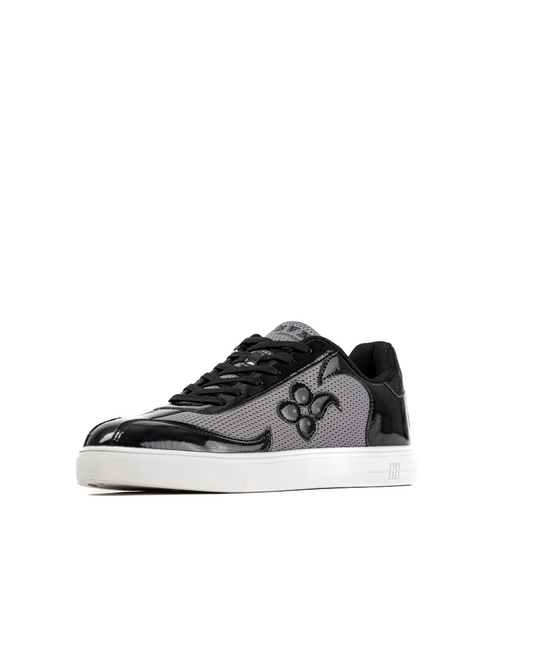 SALE Big Stepper Black glossy Glitter Grey Mesh