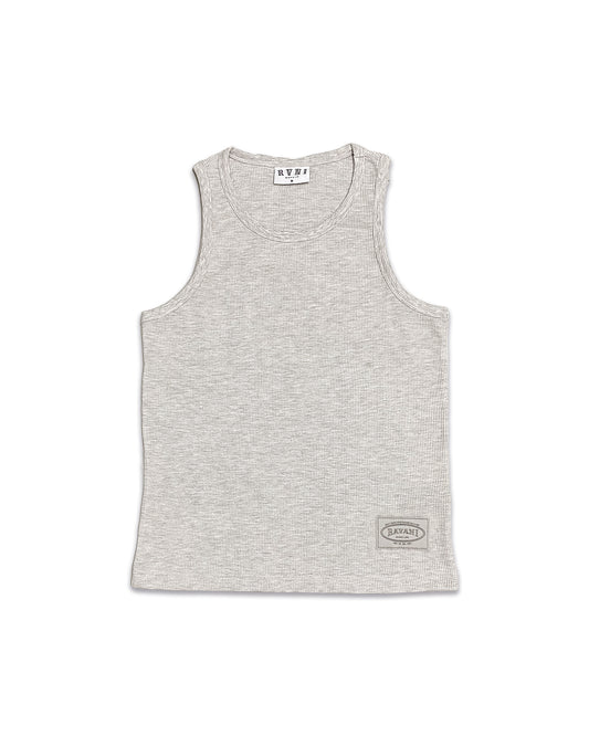OG waffle Tank Grey