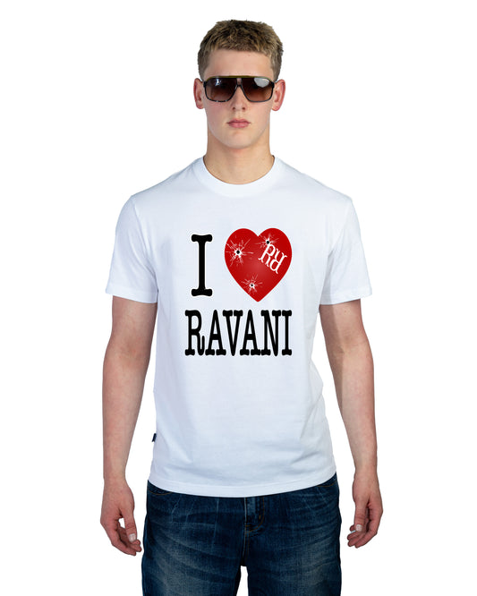 I luv Ravani Tee White