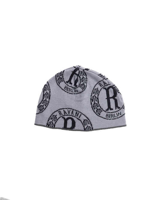 Ravani Star Beanie Grey Black