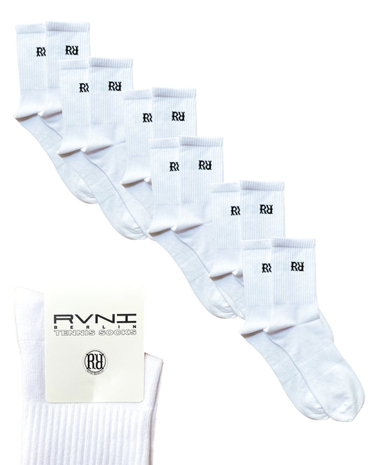 BUY 1 GET 3 RR Tennis Socks white