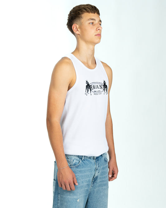 Dawg Life Tank Top White 2.0