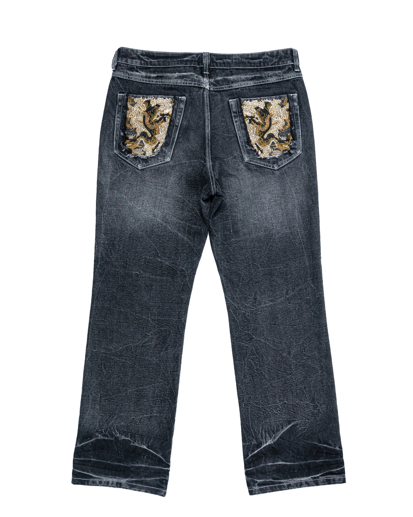 Hidden Dragon Grey Denim