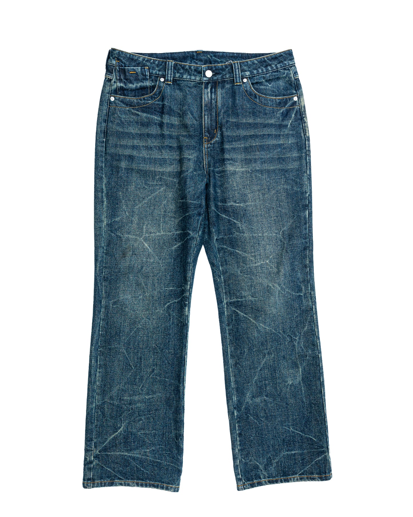 Hidden Dragon Blue Denim