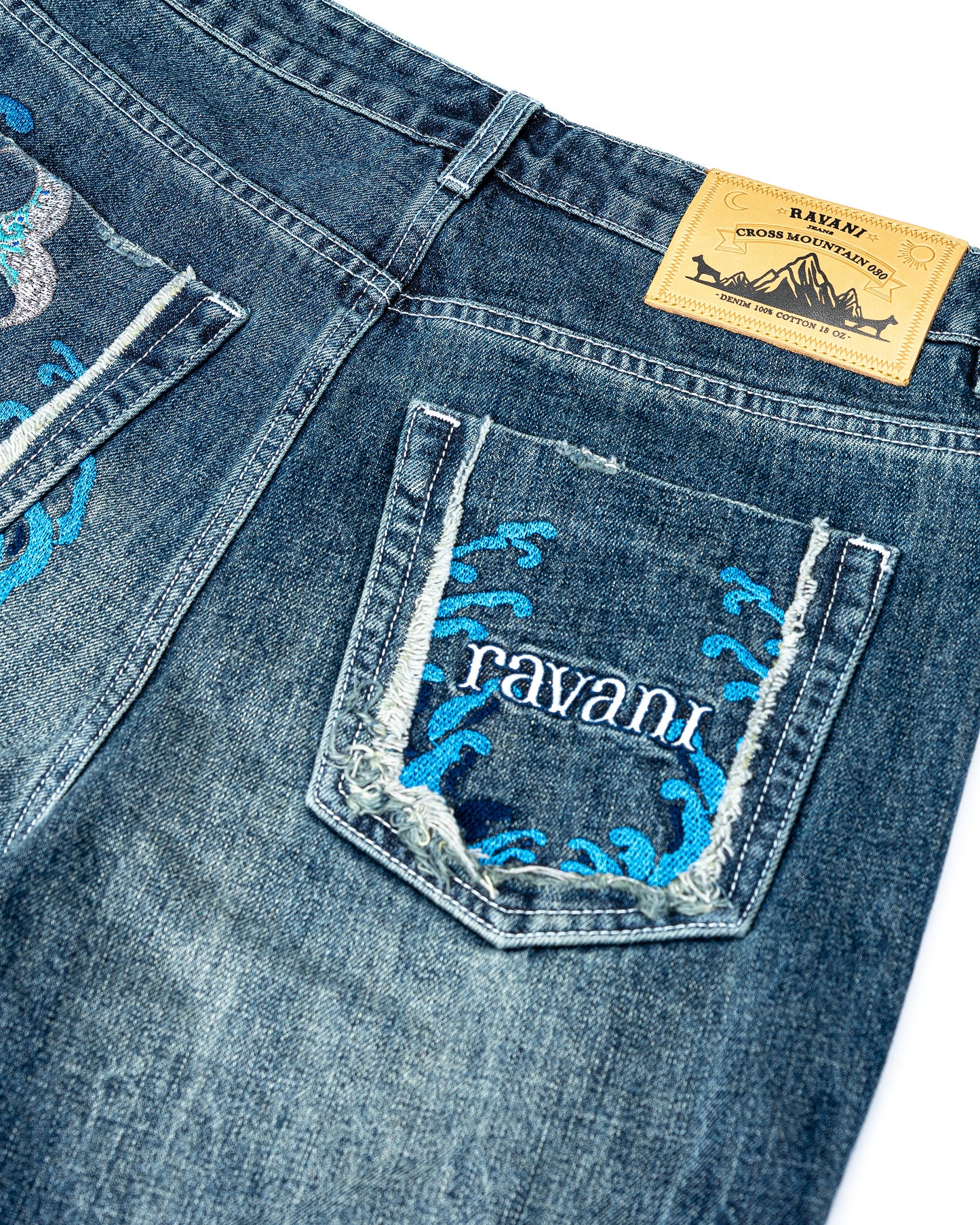 Persian Mahi Jorts Denim Unisex