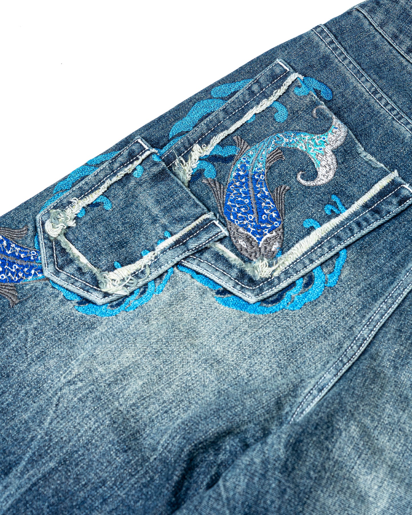 Persian Mahi Jorts Denim Unisex