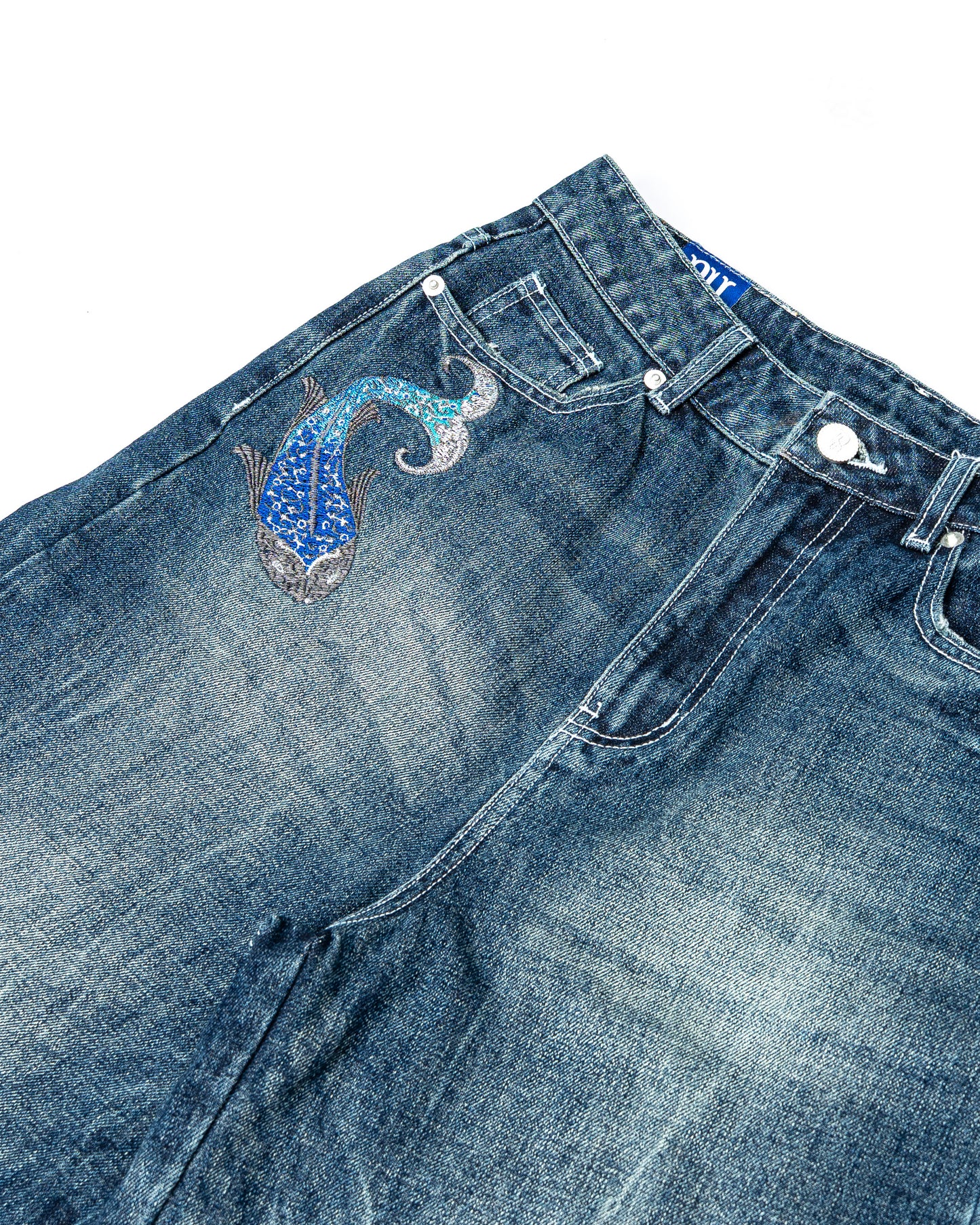 Persian Mahi Jorts Denim Unisex