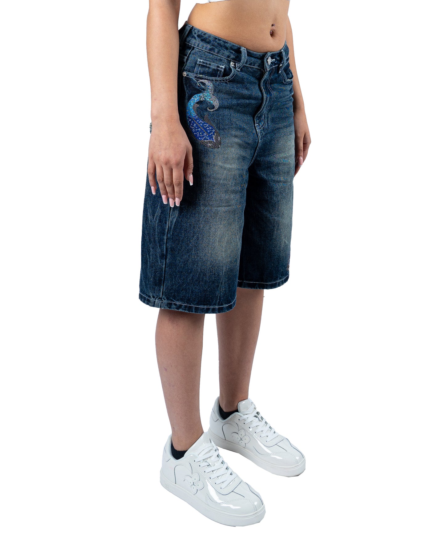 Persian Mahi Jorts Denim Unisex