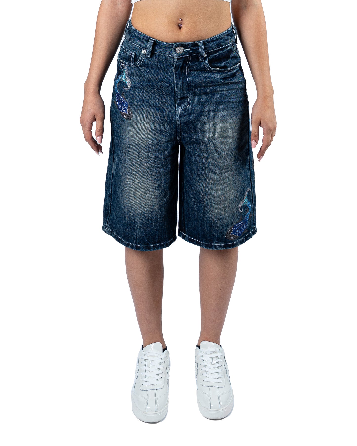 Persian Mahi Jorts Denim Unisex