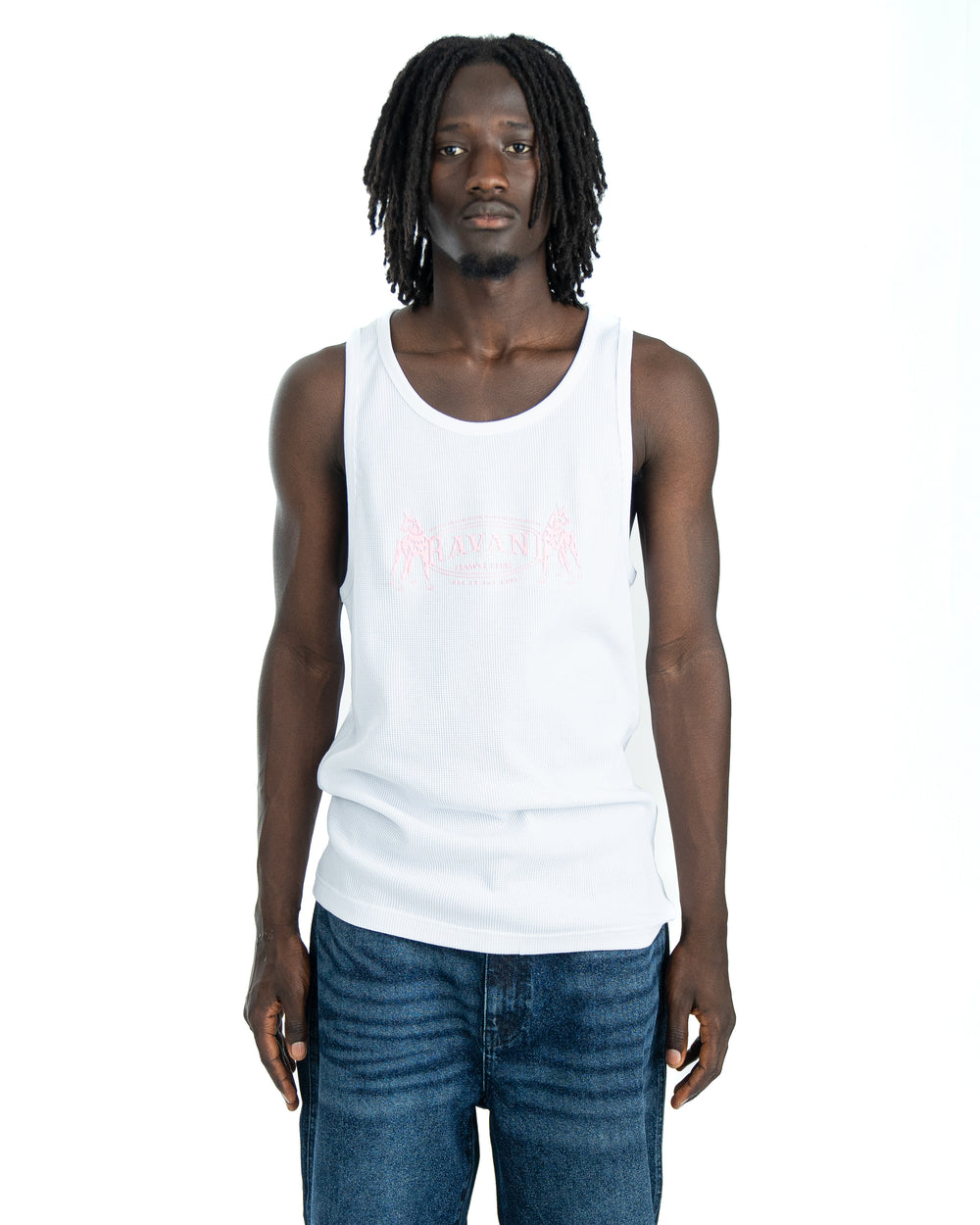 Dawg Life OG Tank white-pink