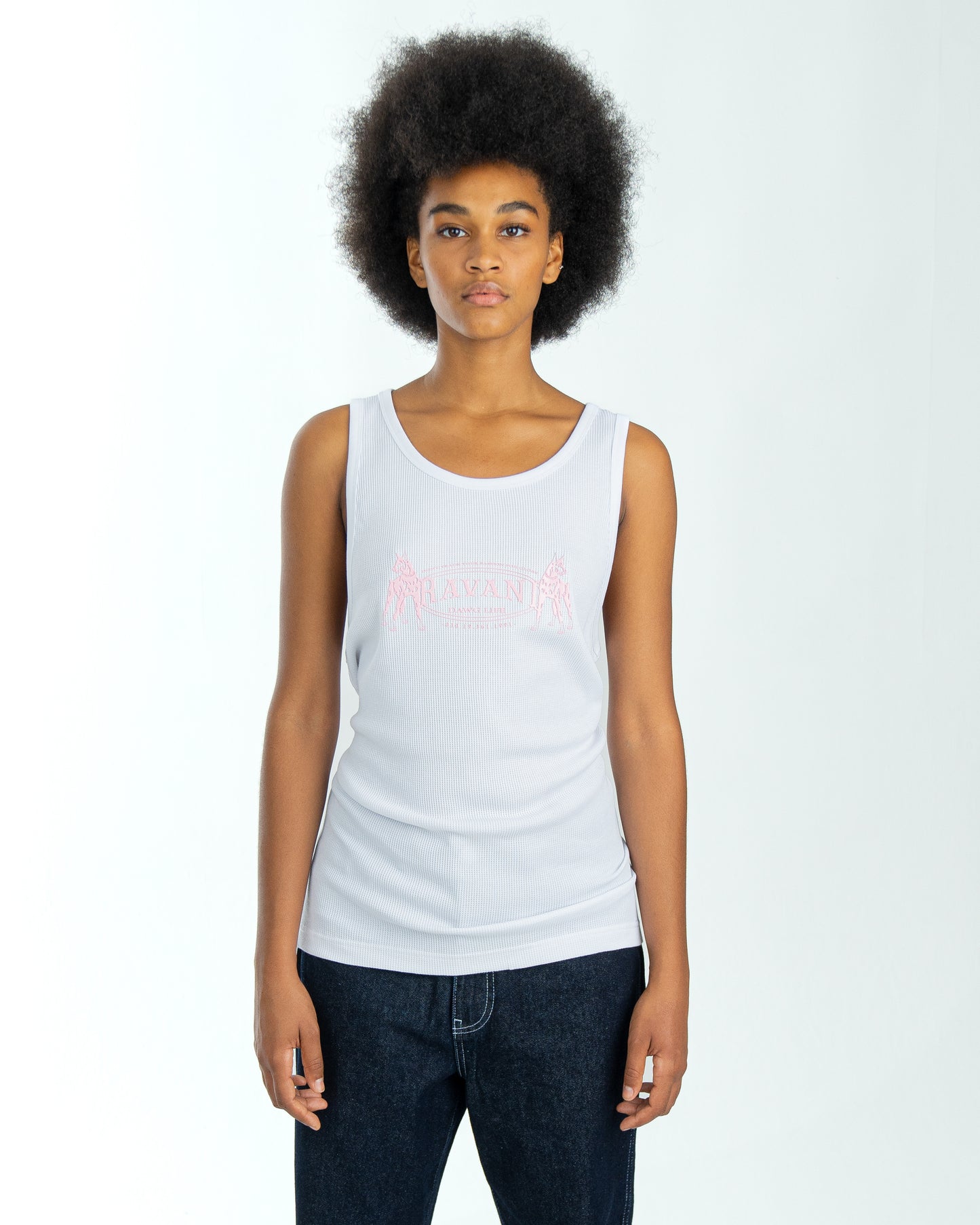 Dawg Life OG Tank white-pink