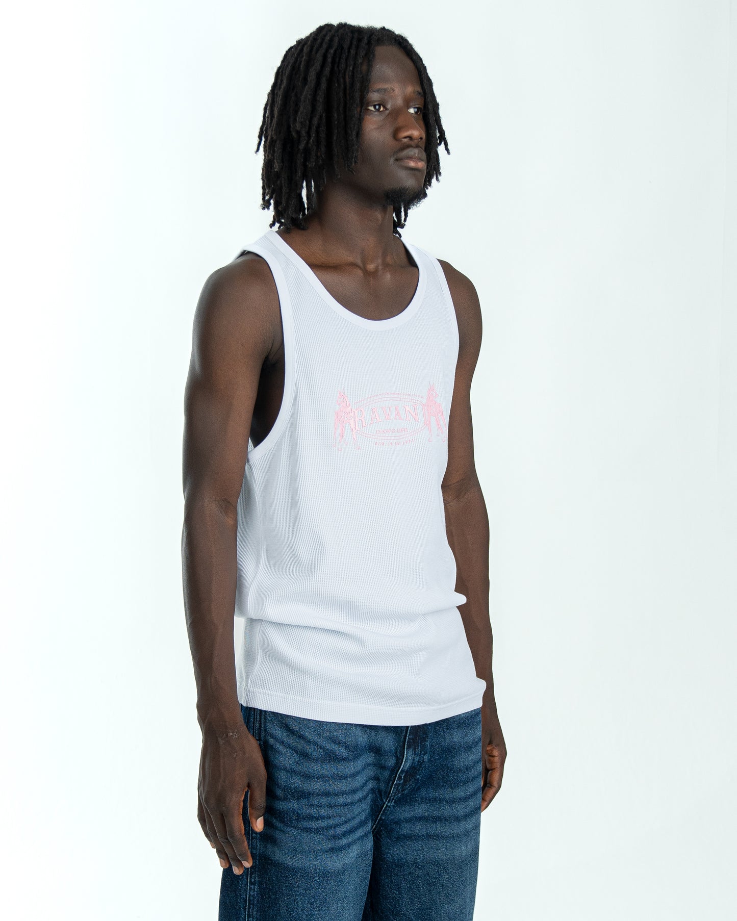 Dawg Life OG Tank white-pink