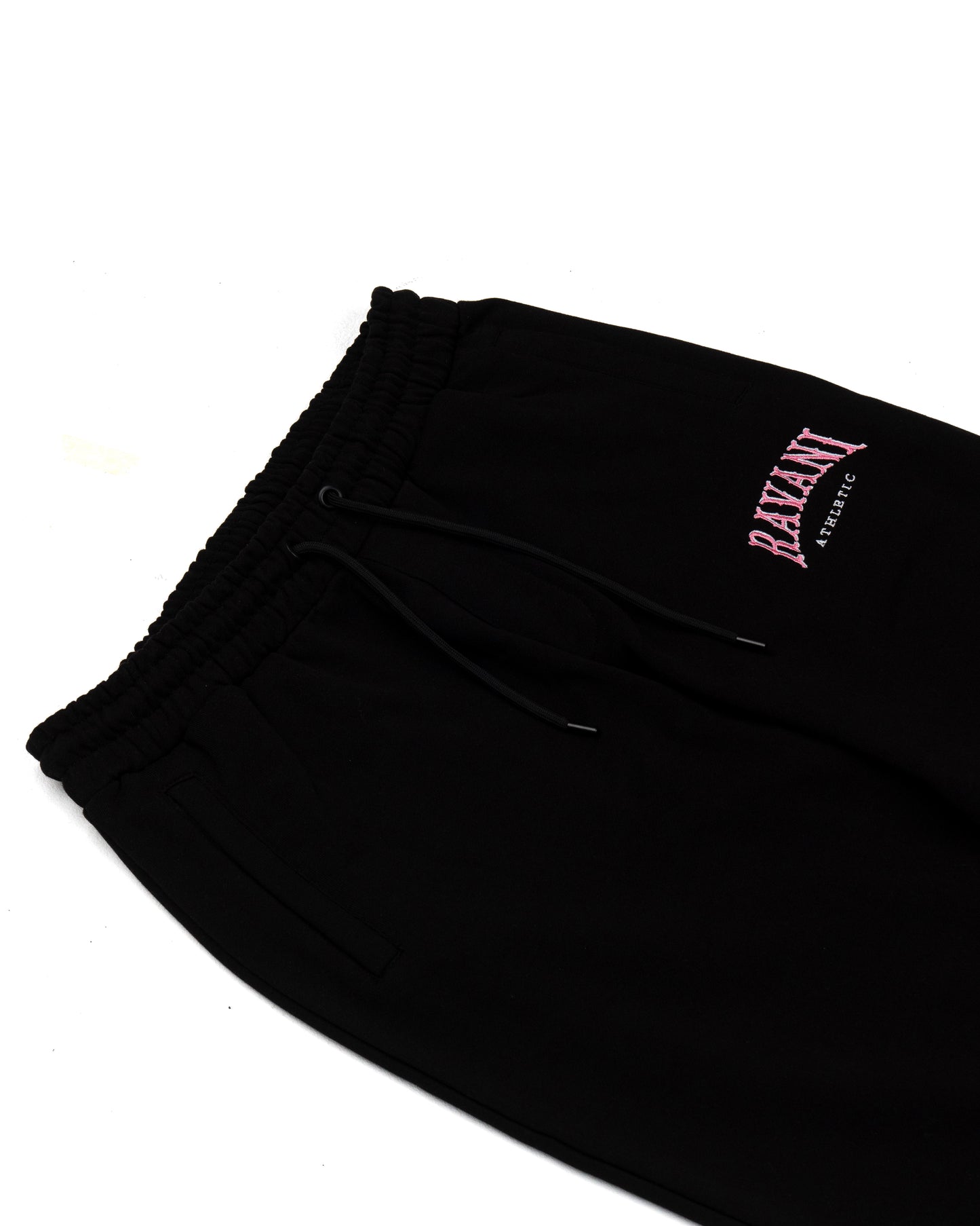 Ravani Box Logo Pants Black Pink