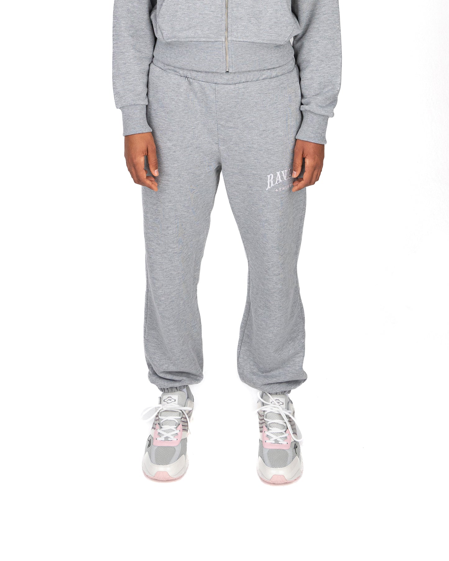 Ravani Box Logo Pants Gray Women