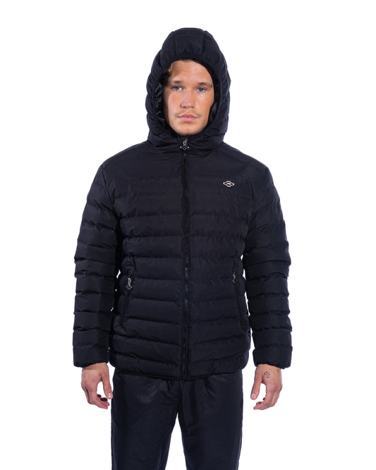 Raze Puffer Jacket Matt Black