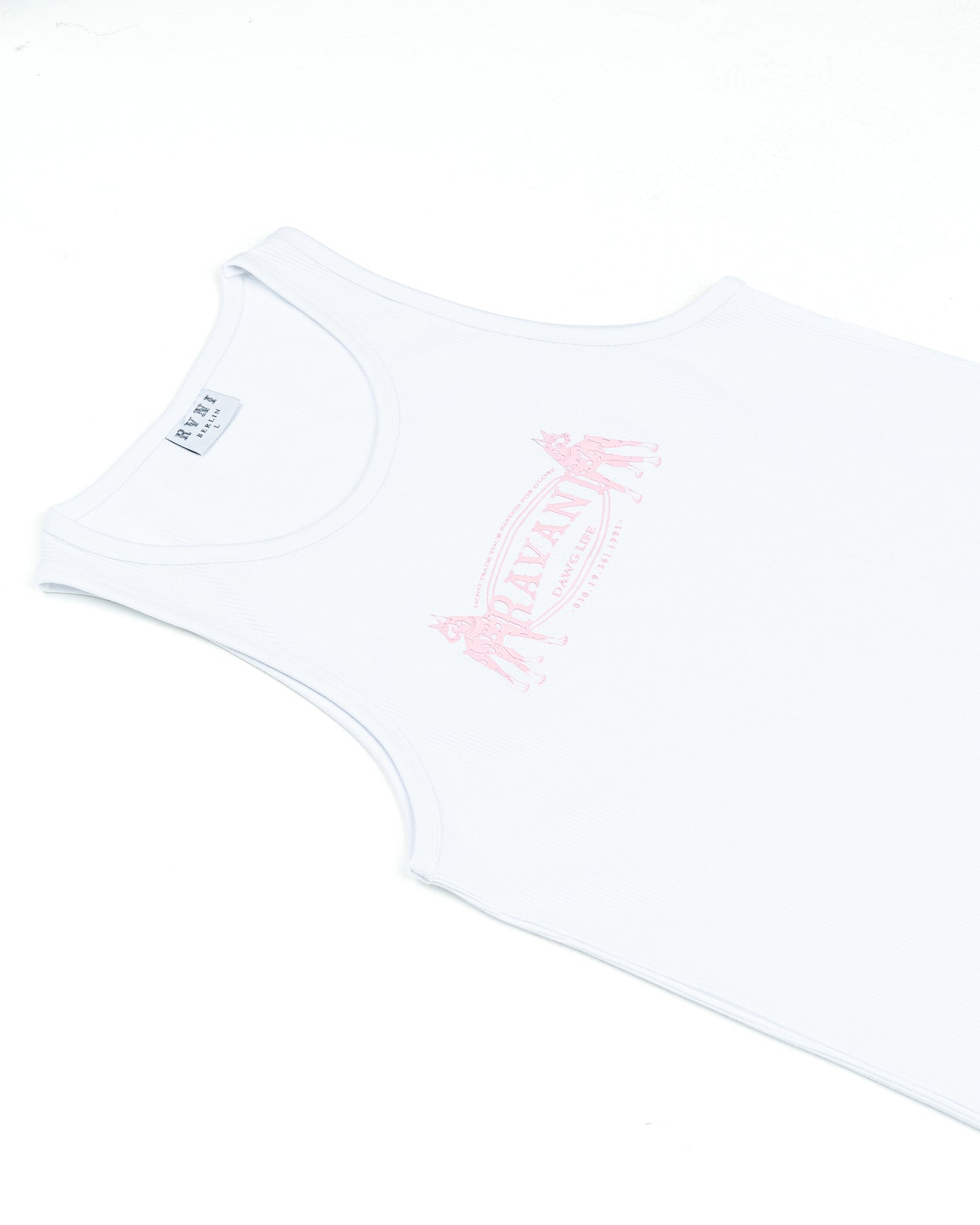 Dawg Life OG Tank white-pink