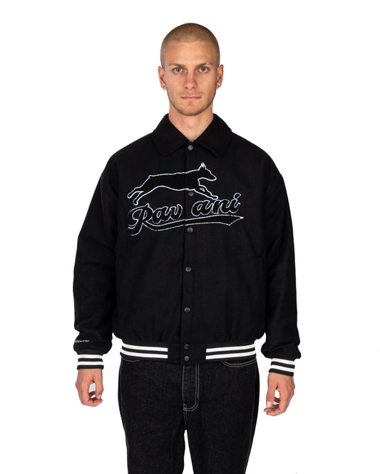 Ravani Doberman College Jacket Black