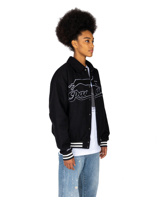 Ravani Doberman College Jacket Black