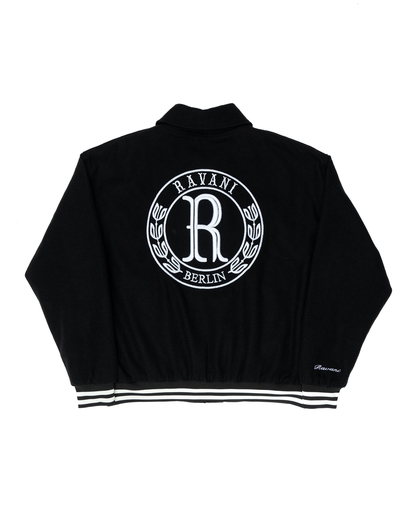 Ravani R club College Jacket Black