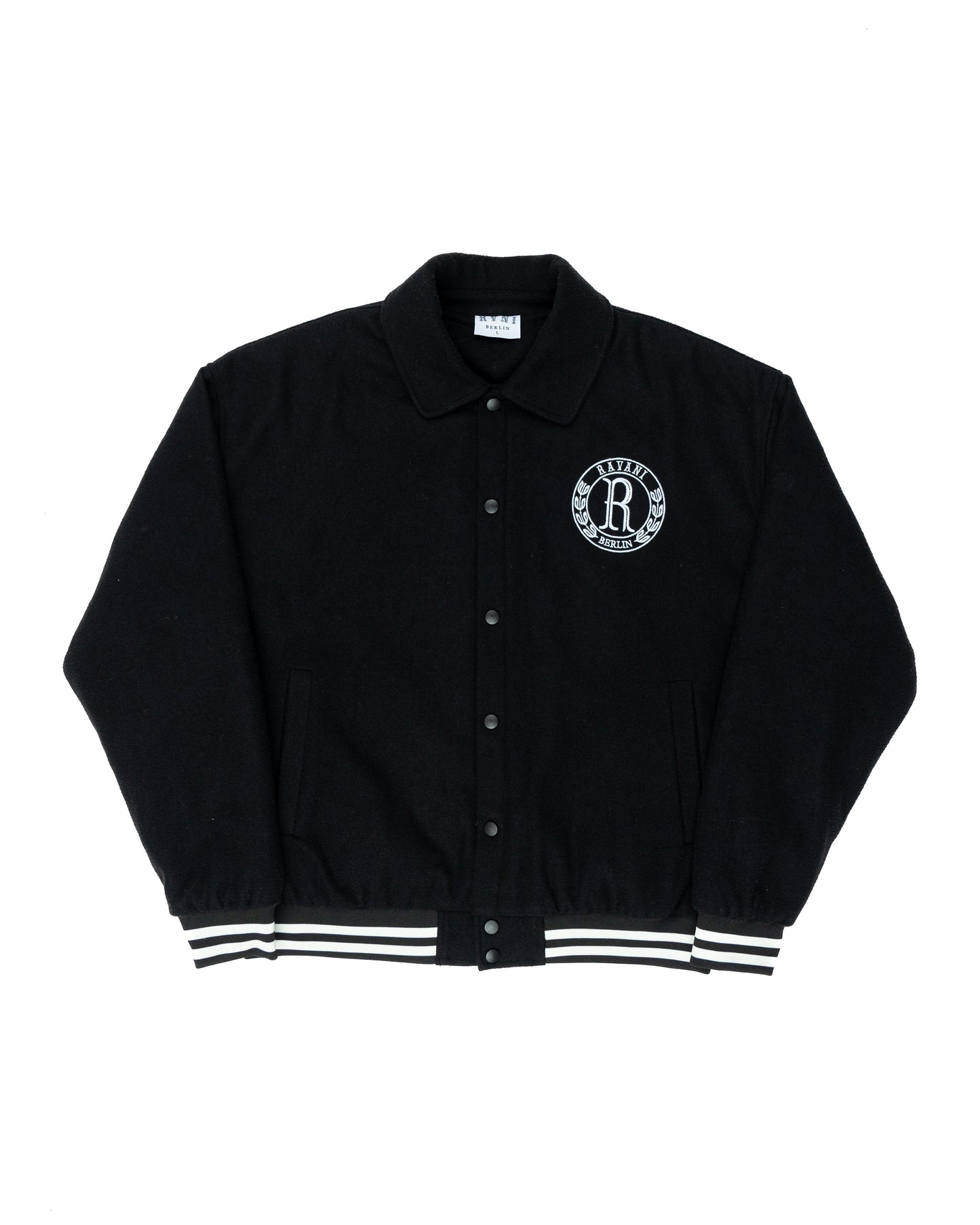 Ravani R club College Jacket Black