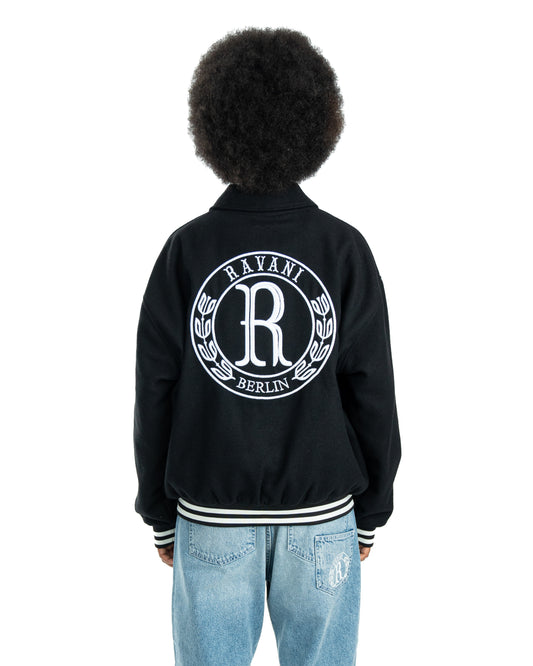 Ravani R club College Jacket Black