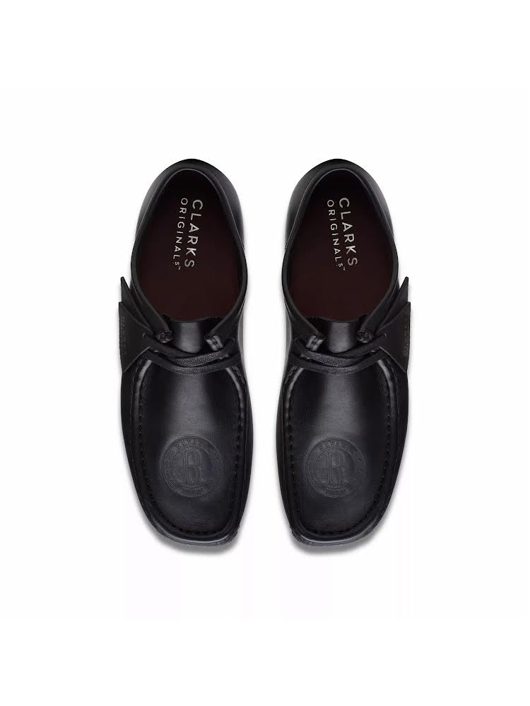 Clarks Wallabee x Ravani OG leather black