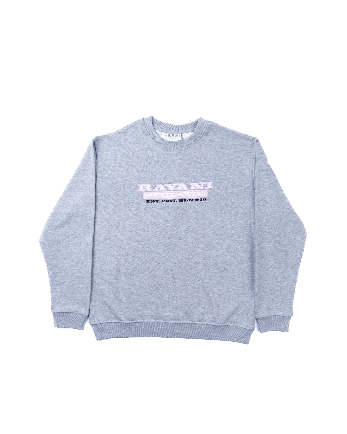 Ravani Athletic Crewneck Grey Pink 2.0