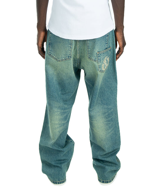 Baggy OG Denim Green Wash