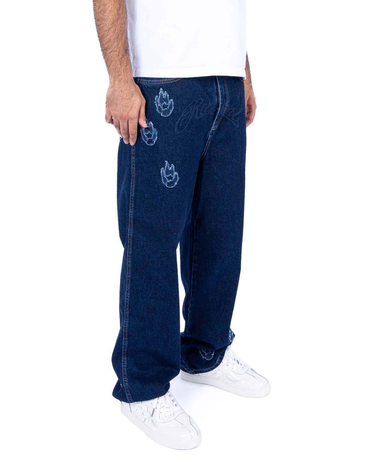 Paw Jeans Dark Blue