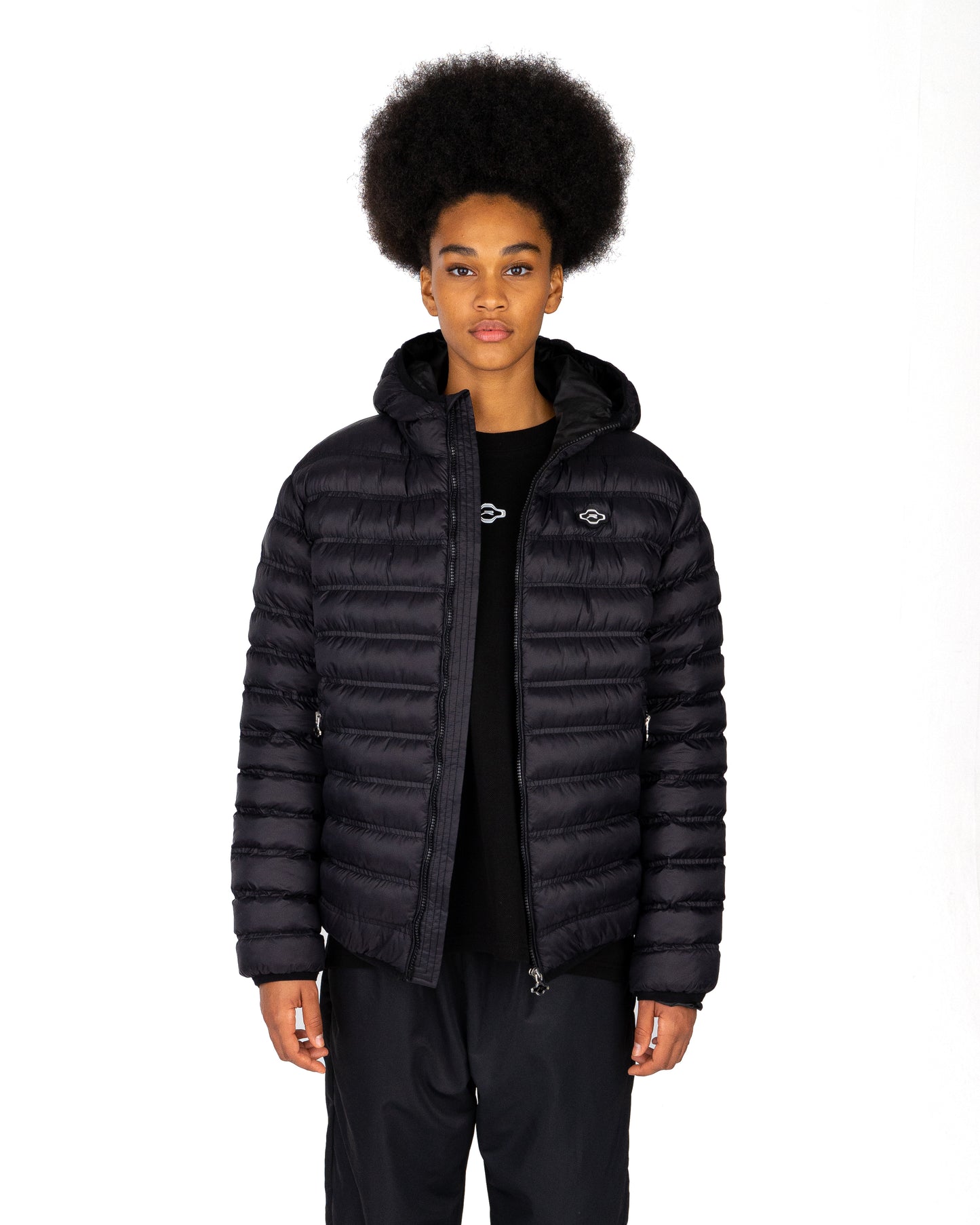 Raze Puffer Jacket Ninja Black