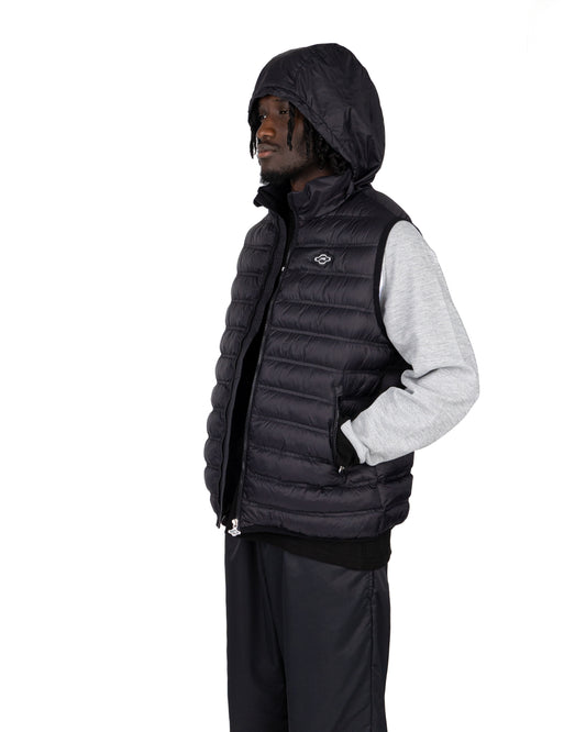 Raze Puffer Vest Ninja Black