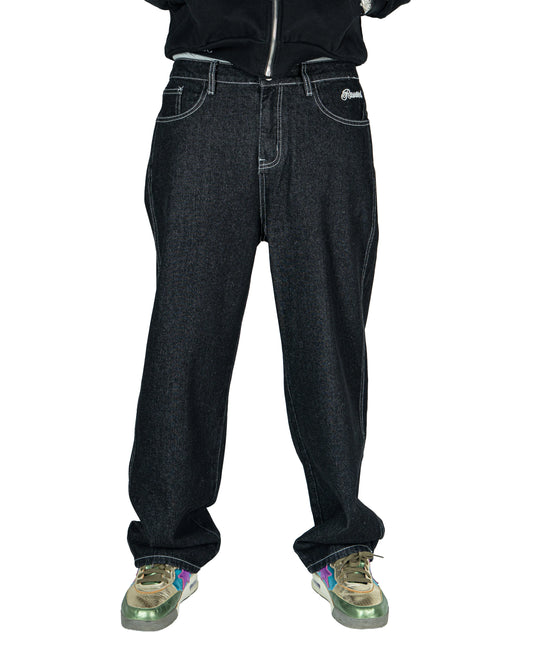 Nazar Paisley Denim Red