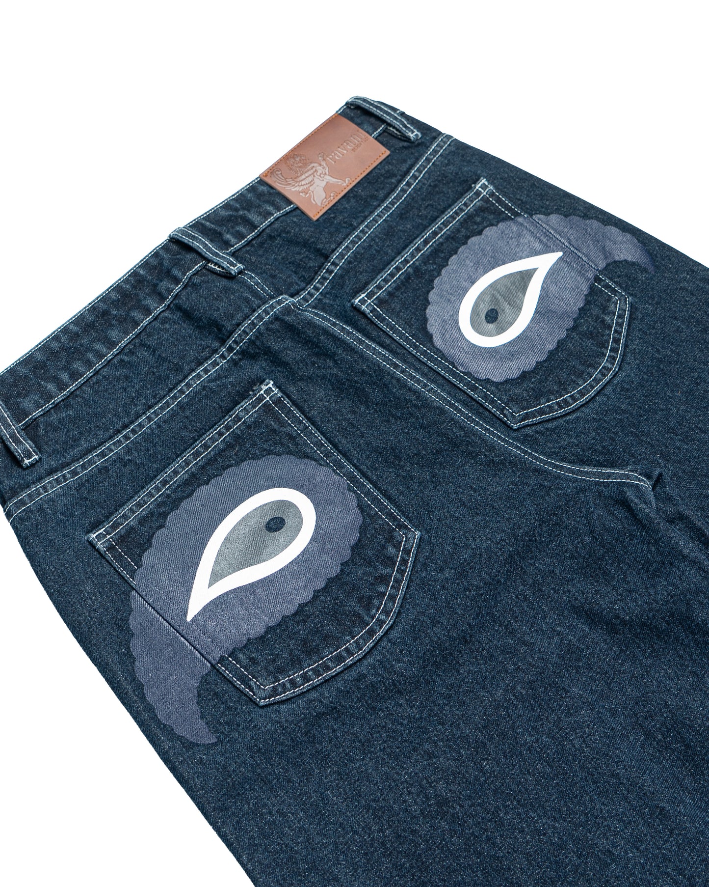 Nazar Paisley Denim Navy