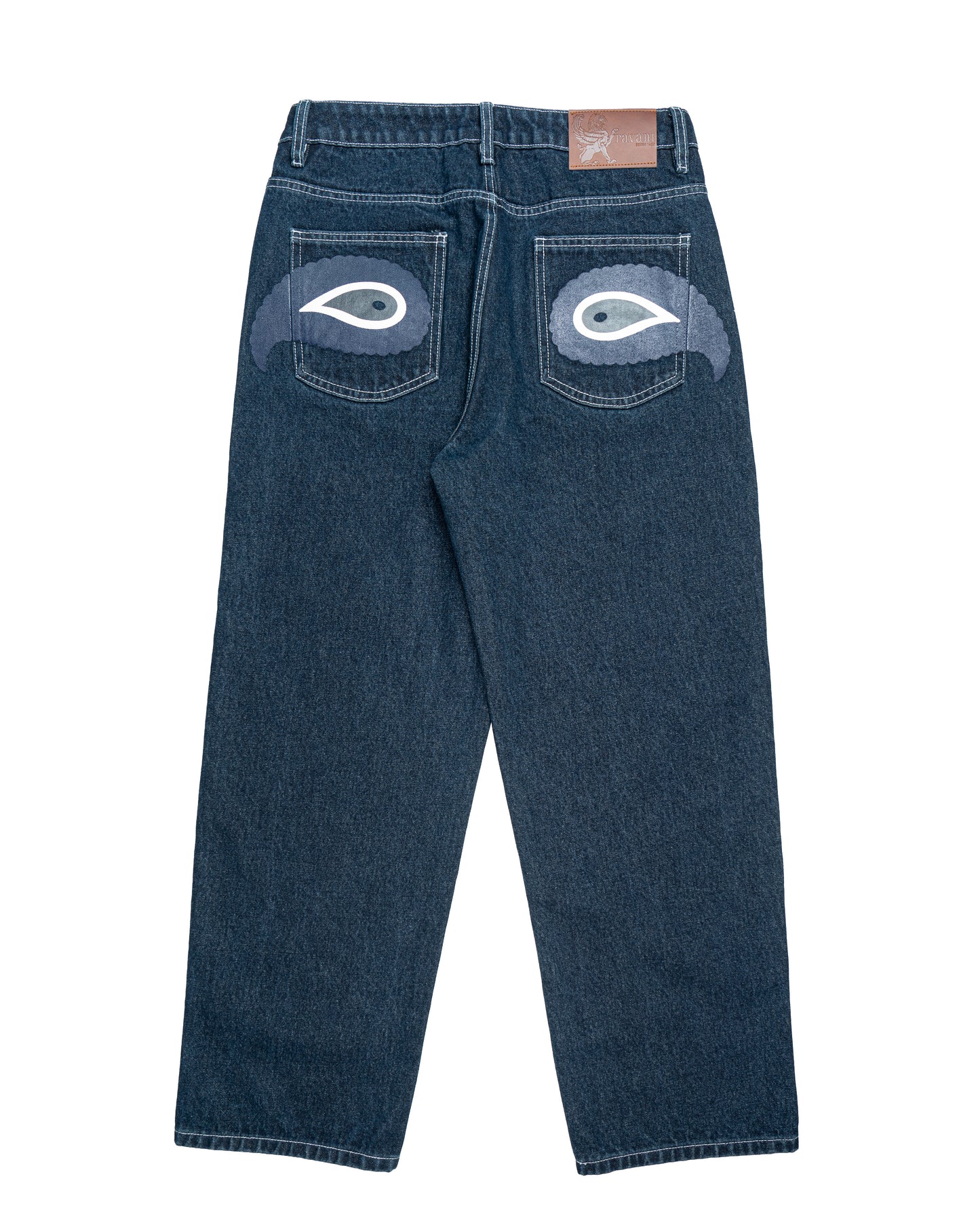 Nazar Paisley Denim Navy
