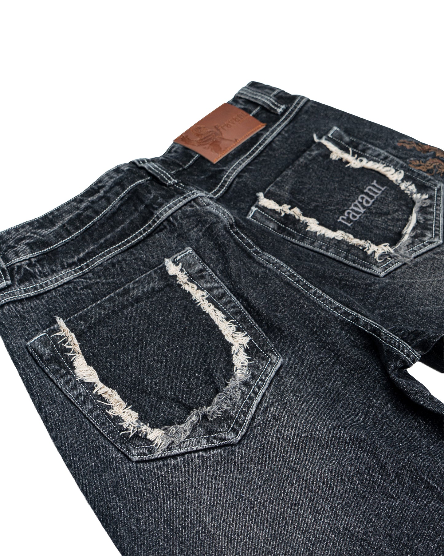 Japanese Denim Style Phoenix Grey