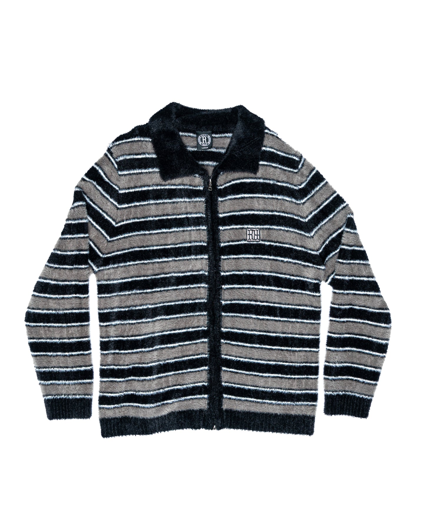 RR Mohair Stripe Cardigan