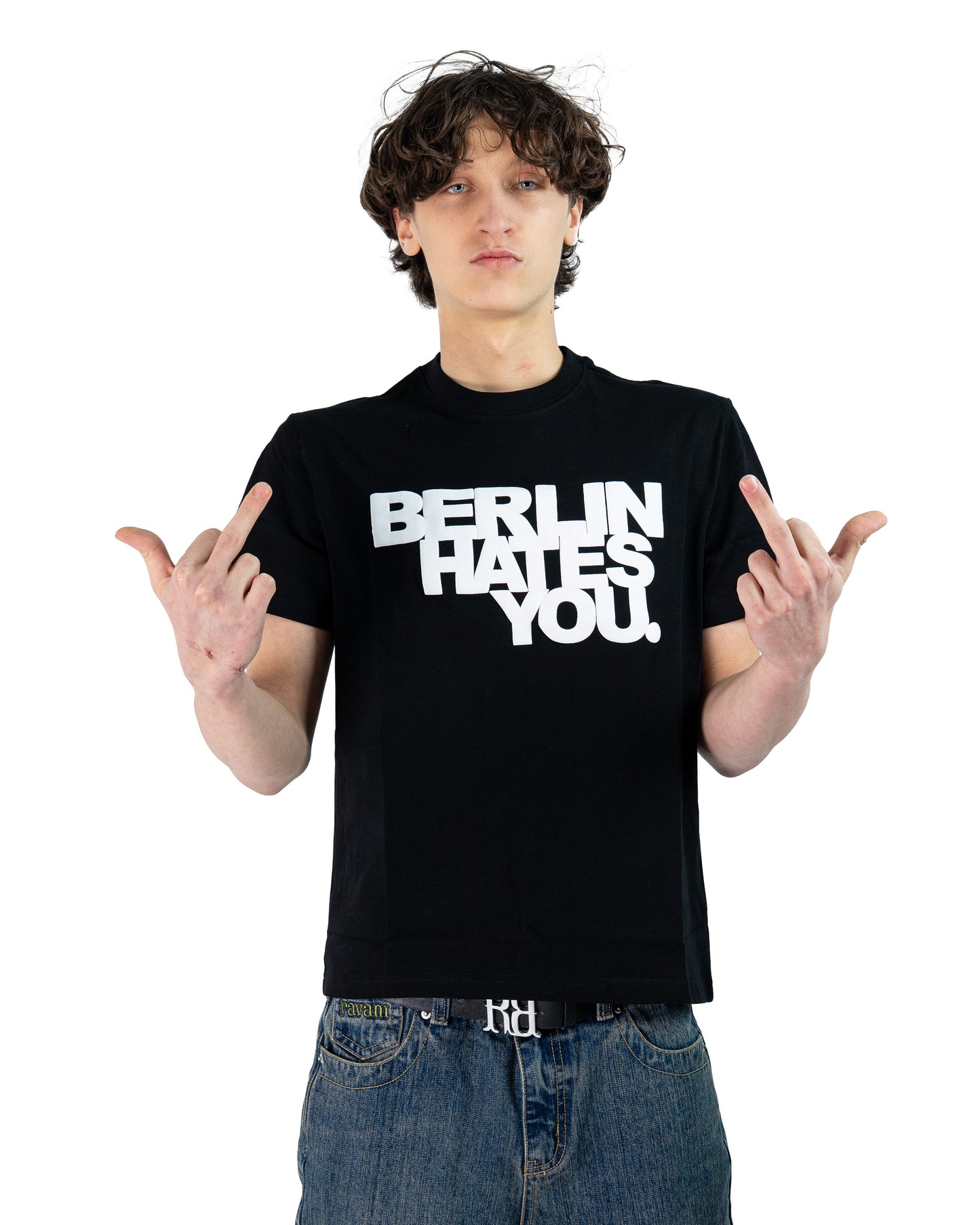 Berlin Hates You Tee Black