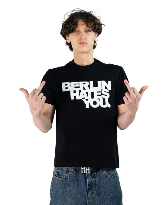 Berlin Hates You Tee Black