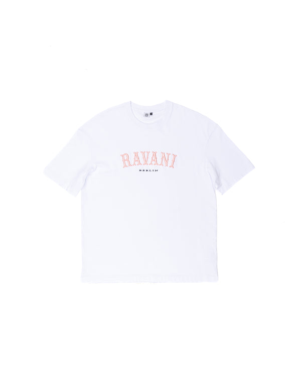 Ravani Archway Box Logo Tee Light Pink