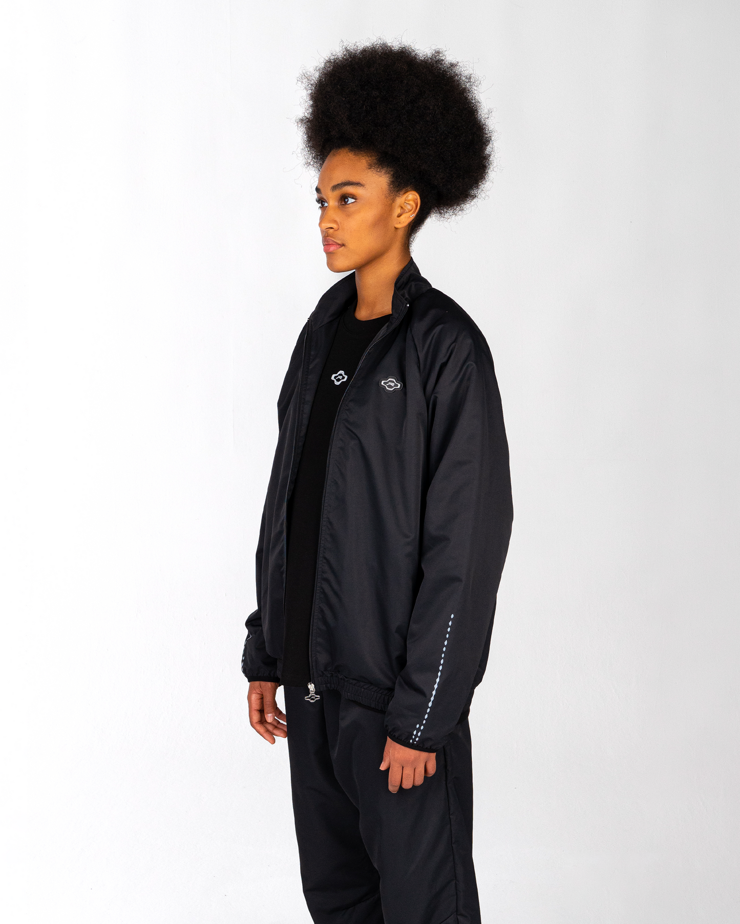 Street Runner Windbreaker Ninja Black