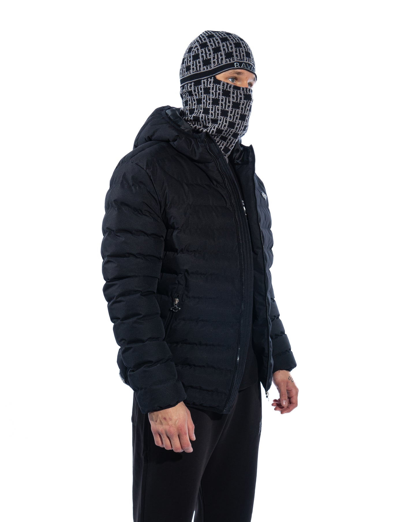 RR Monogram Balaclava Black