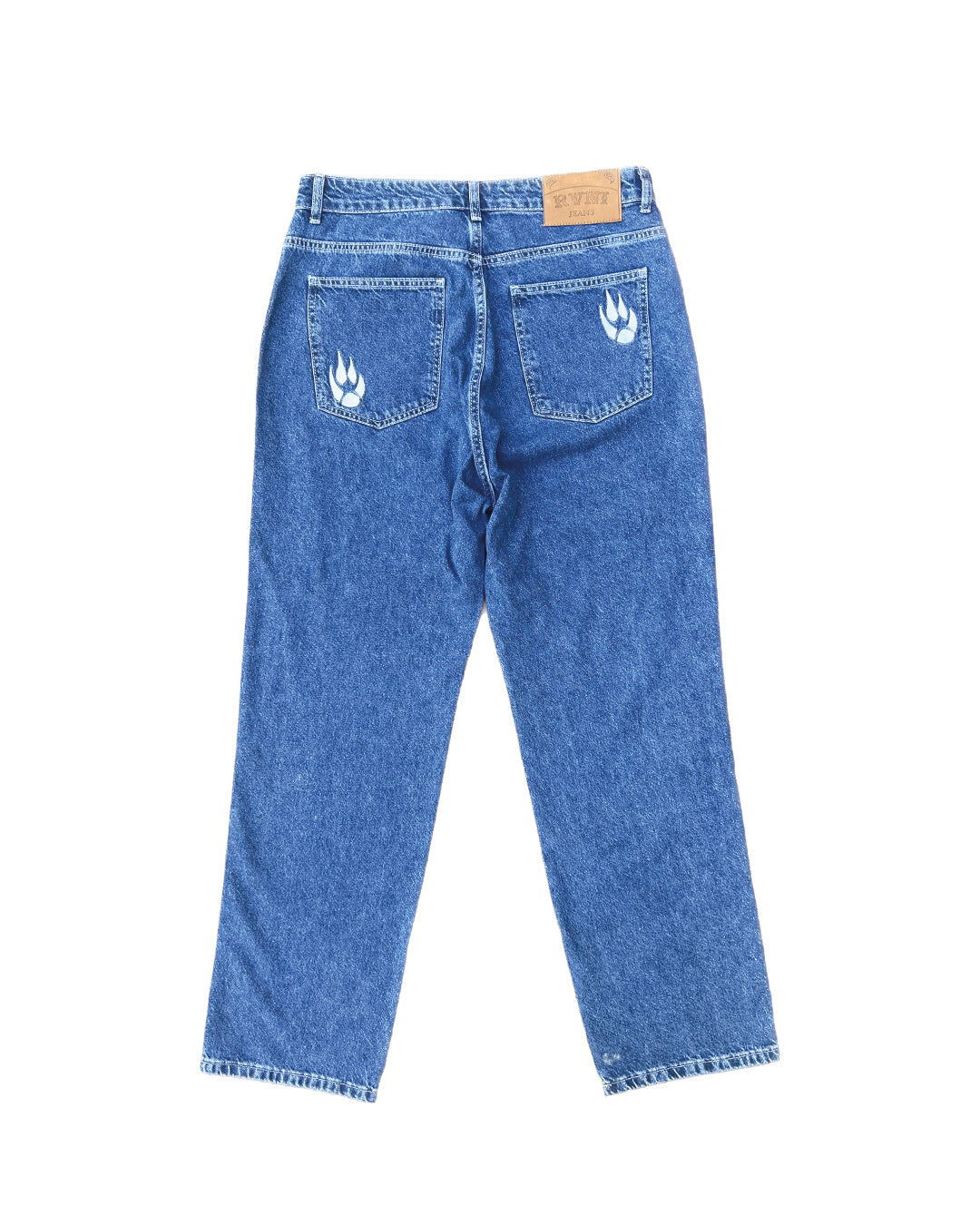 Doberman Jeans Washed Mid Blue