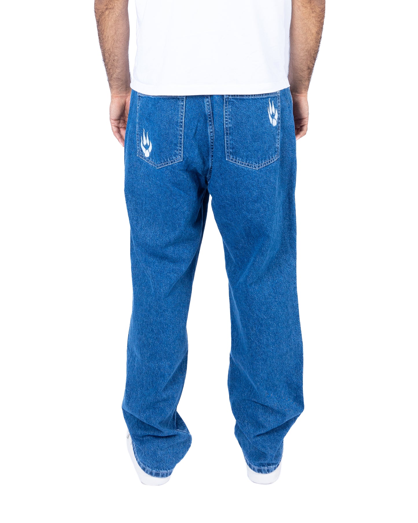 Doberman Jeans Washed Mid Blue