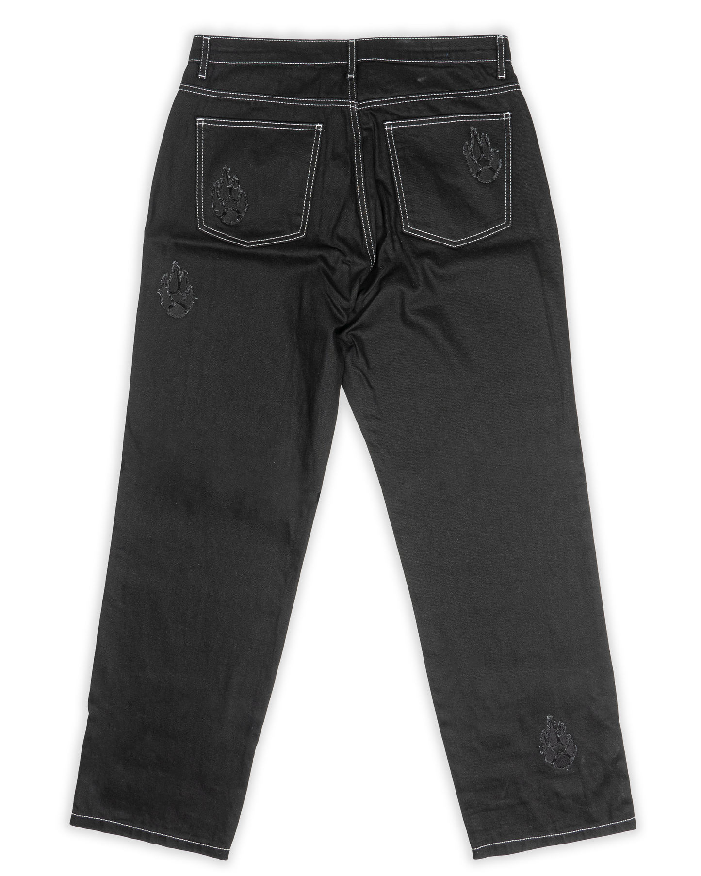 Paws Jeans Waxed Black