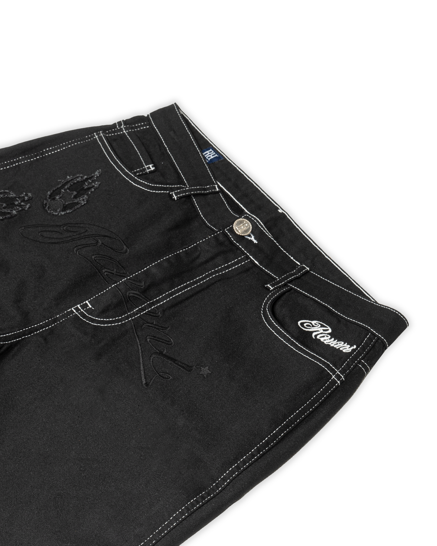 Paws Jeans Waxed Black