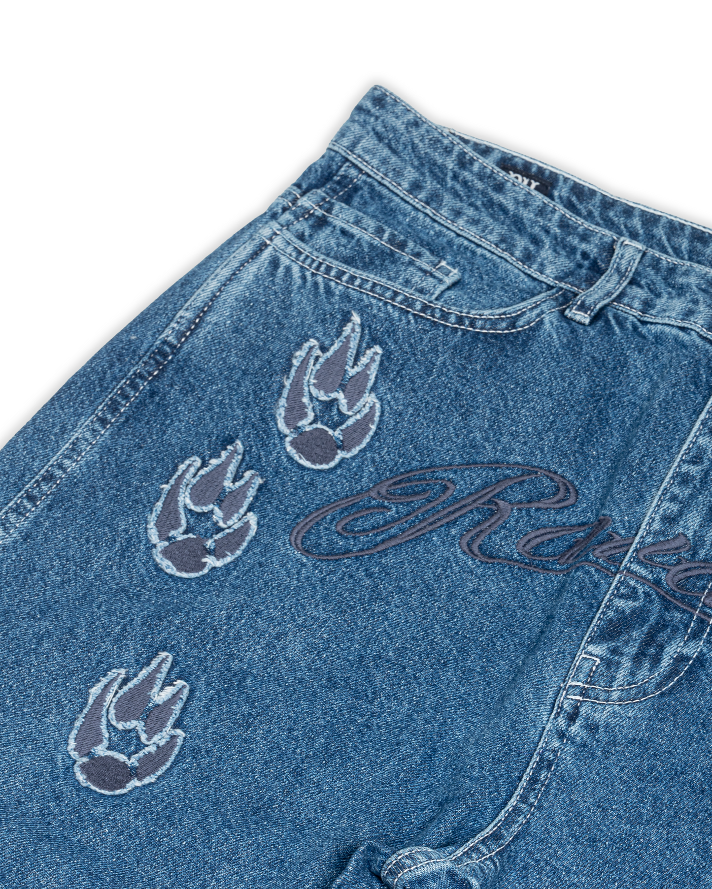 Paws Jeans Washed Mid Blue