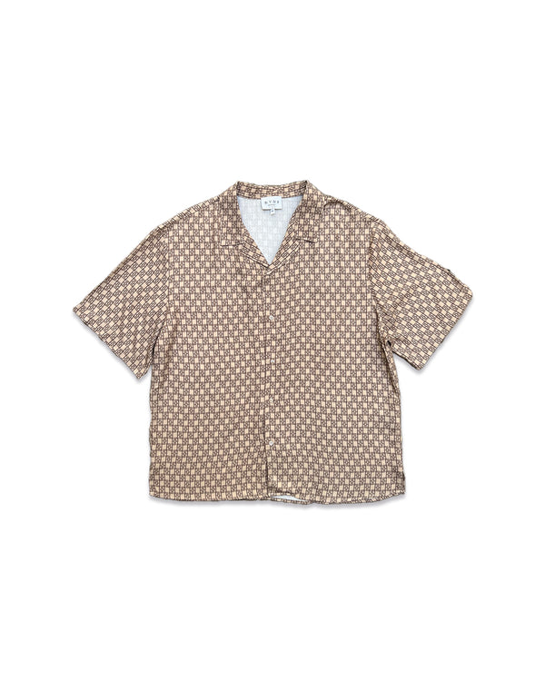 RR Monogram Bermuda Shirt Beige