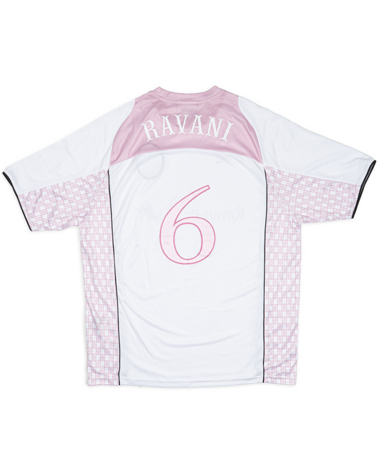 FC RAVANI 6 Years Jersey White Baby Pink