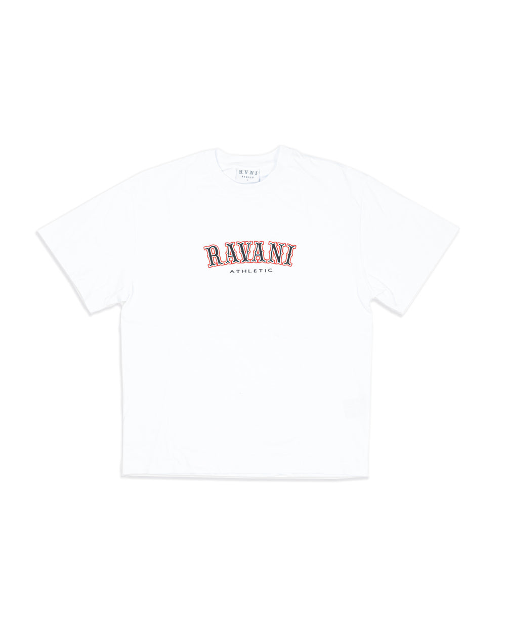 Ravani Archway box logo 4.0 White Tee